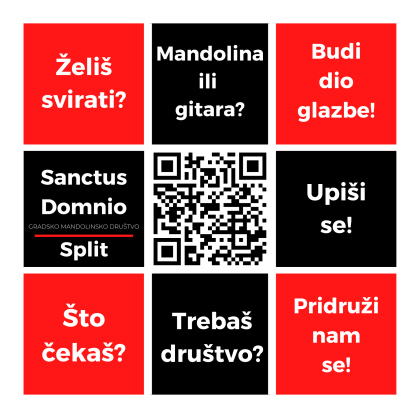 Upisi u školu mandoline i gitare_letak